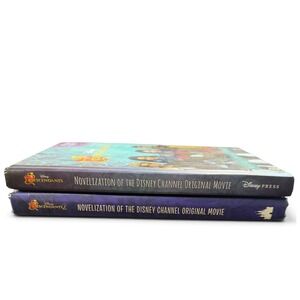 Disney Descendants 1 & 2 Junior Novelization Hardcover Book Lot Disney Press